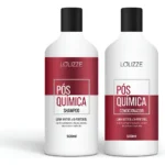 Kit Shampoo e Condicionador Lolizze Pós-Química 500ml