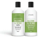 Kit Shampoo + Condicionador Alecrim & Ricino - Lolizze 500ml