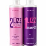 Hanova Lizz Repair - Kit Escova Progressiva Sem Formol 2x 500ml