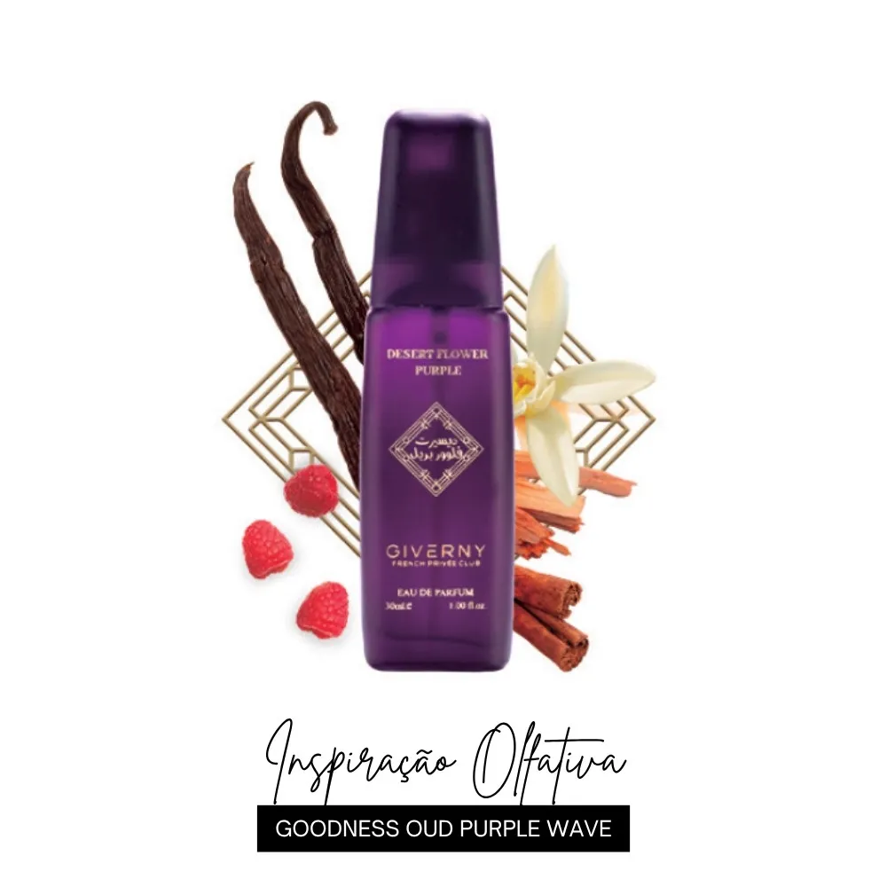DESERT FLOWER PURPLE Eau de Parfum Feminino 30ml - Imagem 1