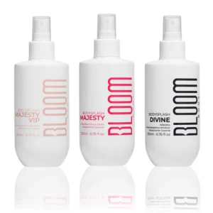 Kit   3   Body   Splash   Desodorante   Colônia   200ml   -   Majesty,   Divine   e   Majesty   Vip